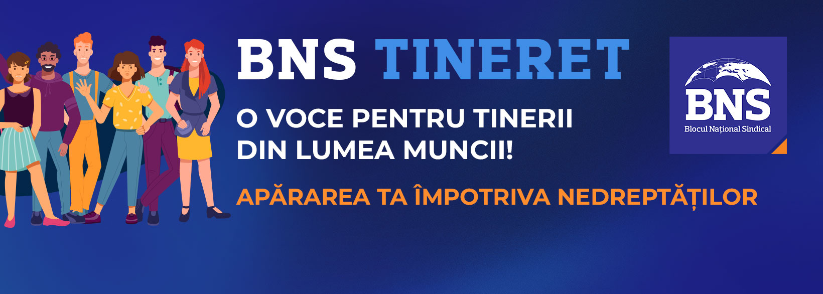 BNS Tineret website