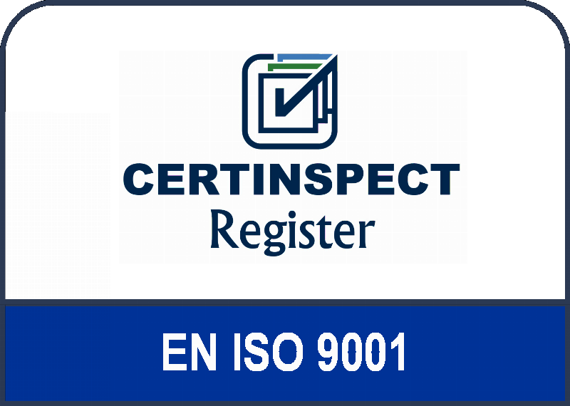 Sigla EN ISO 9001 Color Vertical