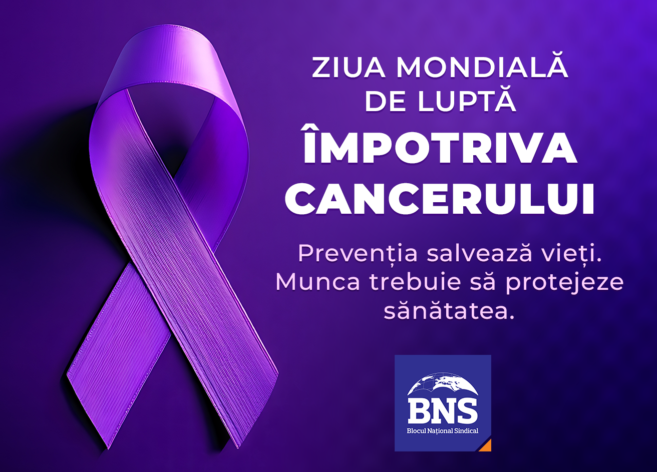 Mesajul BNS de Ziua Mondială de Luptă împotriva Cancerului
