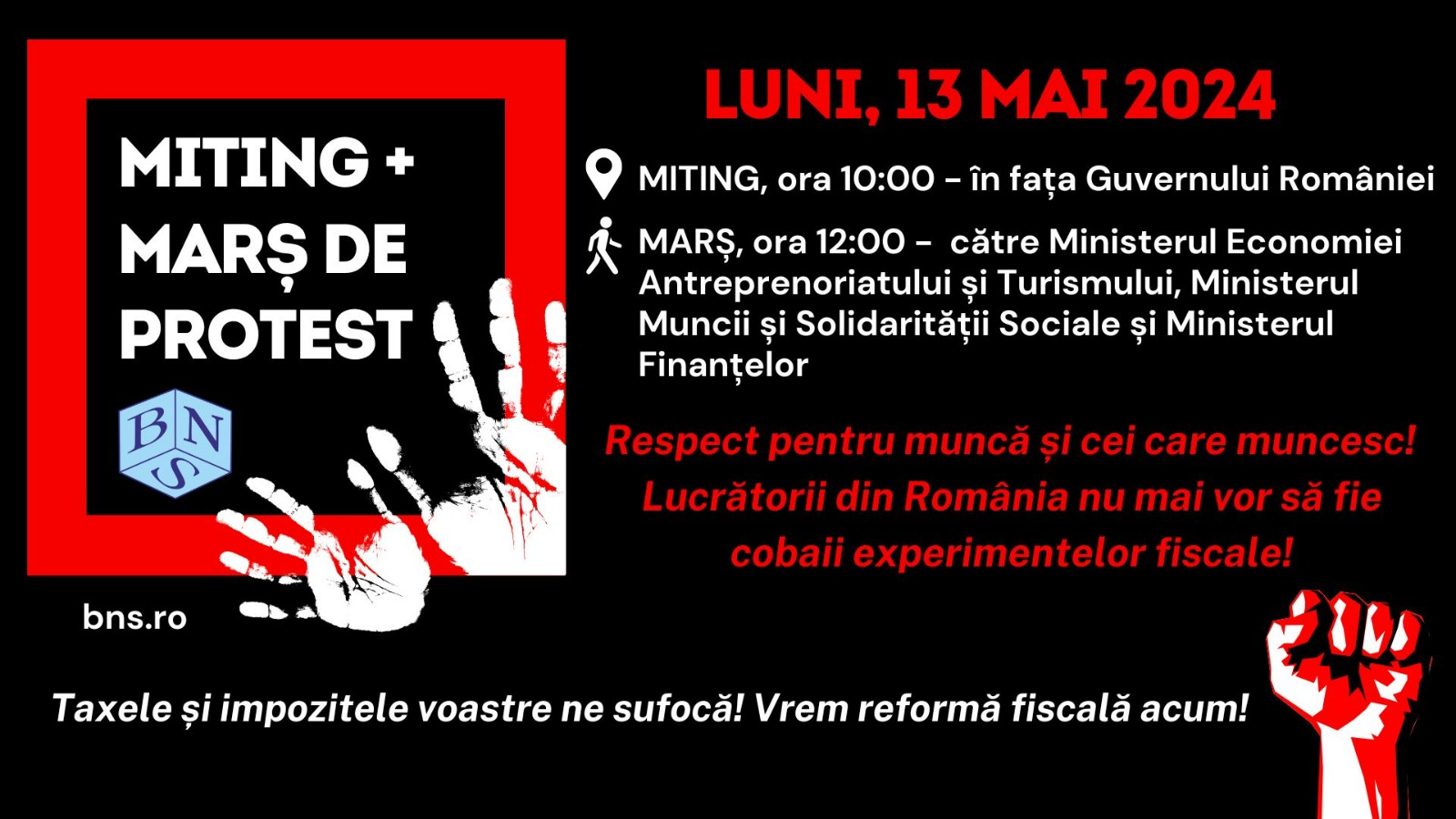 COMUNICAT DE PRESĂ - Romania are una din cele mai ridicate sarcini fiscale pe munca din Europa, in schimb are una din cele mai reduse poveri fiscale pe capital!